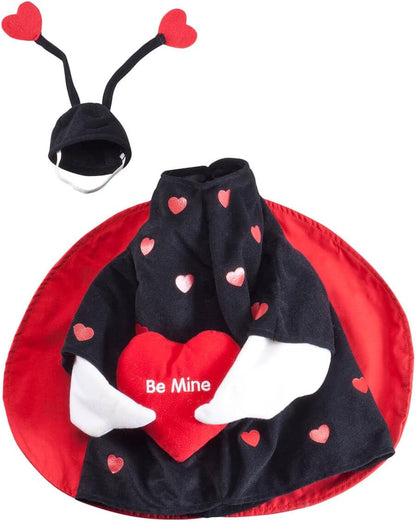 Fox Valley Traders Gaggleville Love Bug Goose Outfit, Fits Large 23" H Statue, Valentine Ladybug