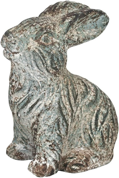 All Chic Bunny Decor Garden Statue Cement Rabbit Statue for Home Garden Indoor Outdoor Statues for
