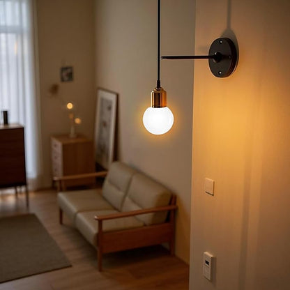 Warm Light Bulbs, Full Spectrum Light Bulb 2700K LED Lightbulbs G45 Soft White Grow Small E26