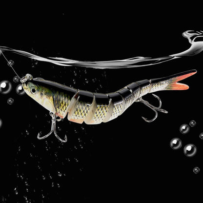 Fishing Lures for Bass Trout Topwater Multi Jointed Swimbaits Slow Sinking Bionic Swimming Lures