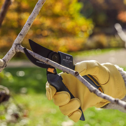 Woodland Tools Co. Duralight Bypass Pruning Shears – 5/8" Cut Capacity, Lightweight Hand Pruner