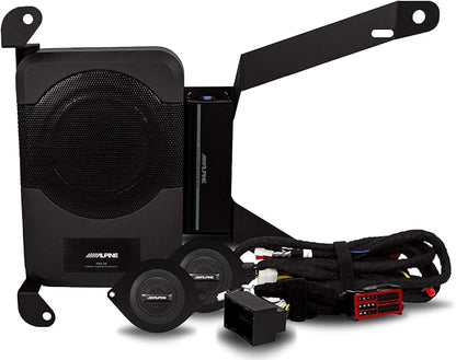 Alpine Electronics PSS-23WRA Powered Sound System Upgrade for 2018-Up 4-Door Jeep Wrangler JL