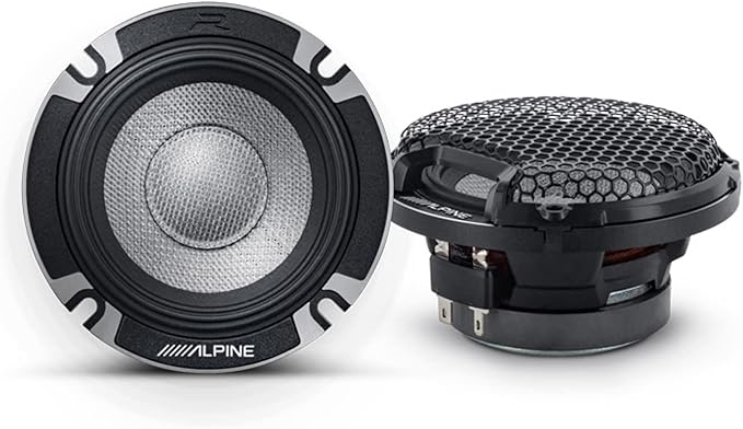 Alpine 6.5" R2 Pro-Series High-Resolution Speaker Bundle - A Pair of R2-S6533-Way Component