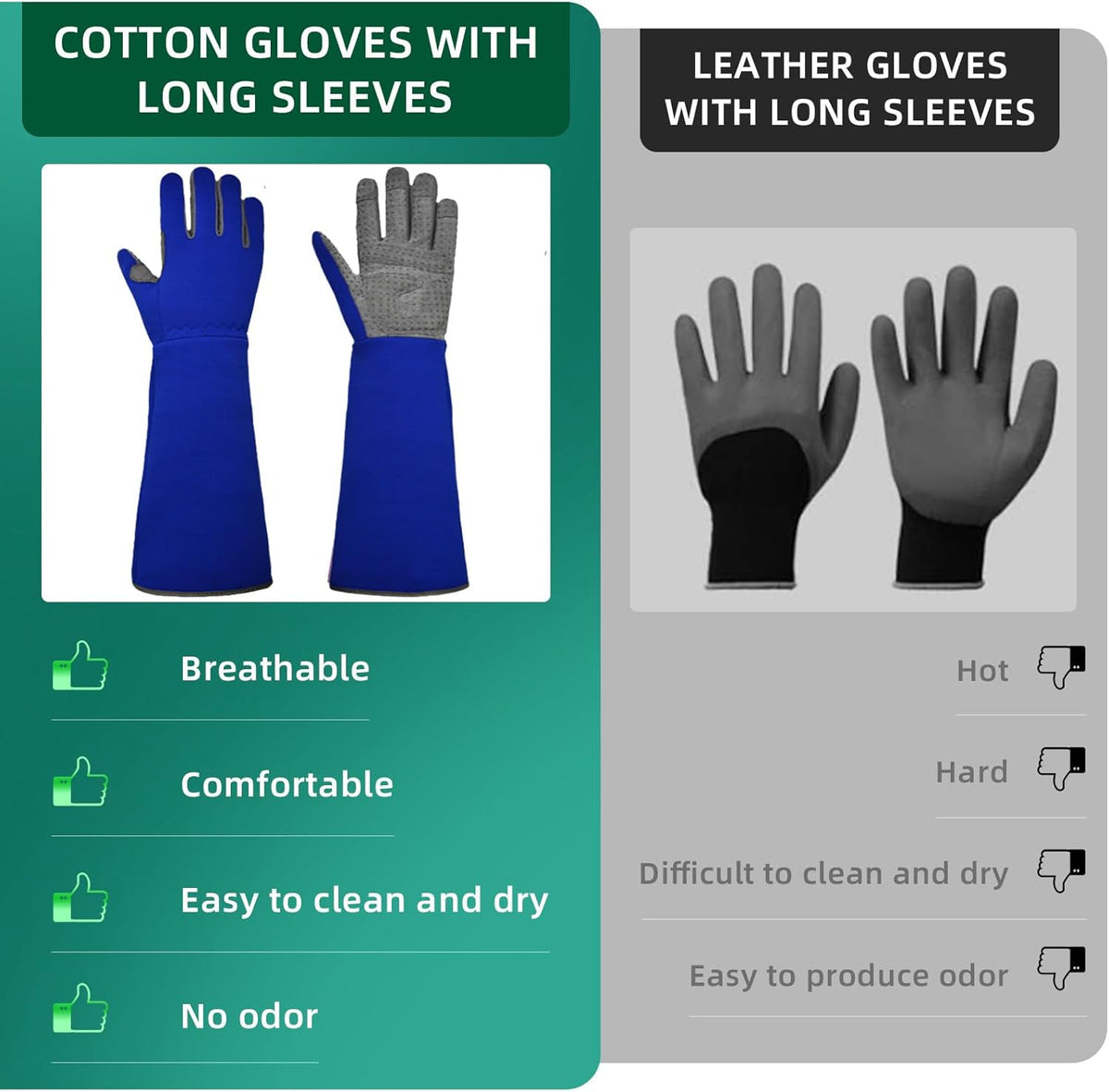 3-in-1 Gloves for Gardening, Farming & Cleaning, Stab-Proof, Anti-Slip, Wear-Resistant, Comfort