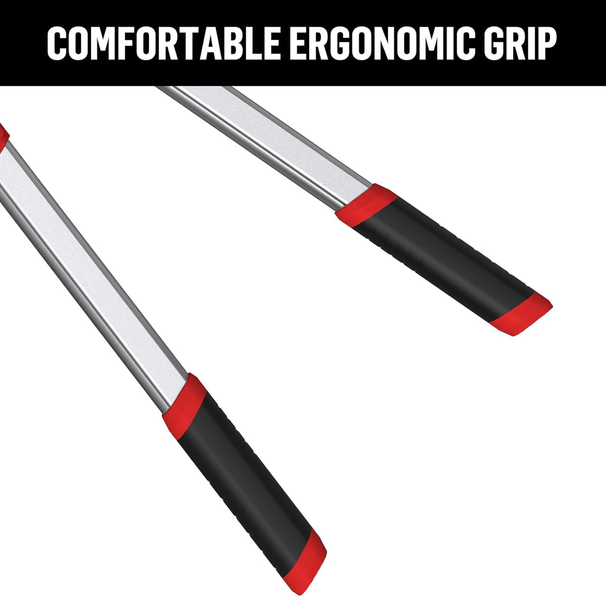 GARTOL Heavy-Duty Extendable Loppers, 28"-41" Telescopic Tree Trimmer, Double Ratcheting Branch