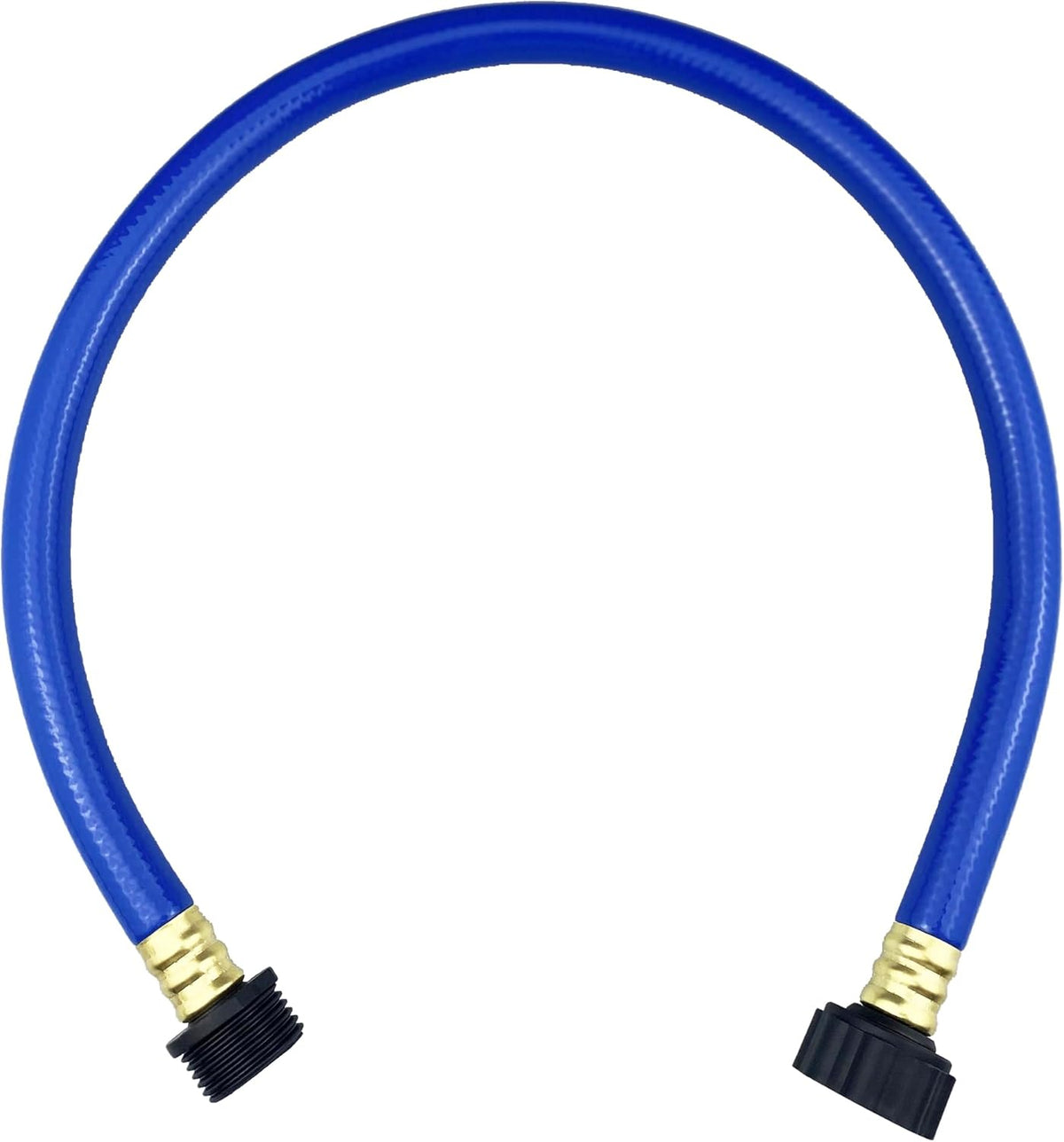 PVC Garden Hose 1/2 Inch, Flexible Water Hose with Male and Female Fittings, No Leaking, Heavy