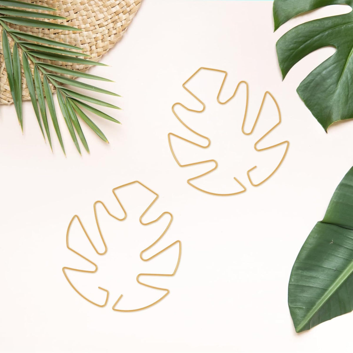 6PCS Iron Monstera Plant Support, Uniquely Designed Indoor Plant Accessories, Stable Plant Support