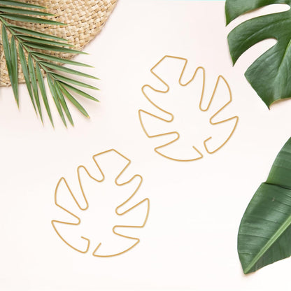 6PCS Iron Monstera Plant Support, Uniquely Designed Indoor Plant Accessories, Stable Plant Support