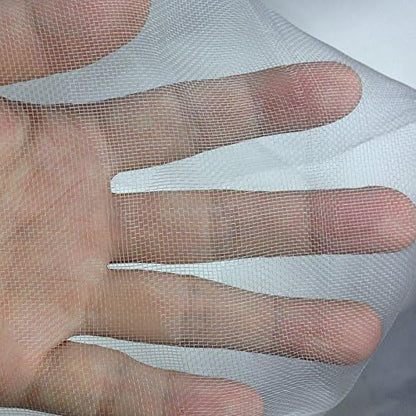 10Ftx 25Ft Mosquito Bug Insect Bird Fine Mesh Net Barrier Hunting Blind Garden Screen Netting for