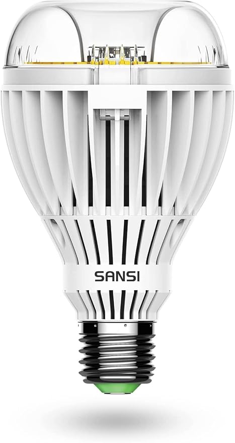 SANSI 350W Equivalent A21 LED Light Bulbs, 5500 Lumens 5000K Daylight Light Bulbs, Non-Dimmable E26
