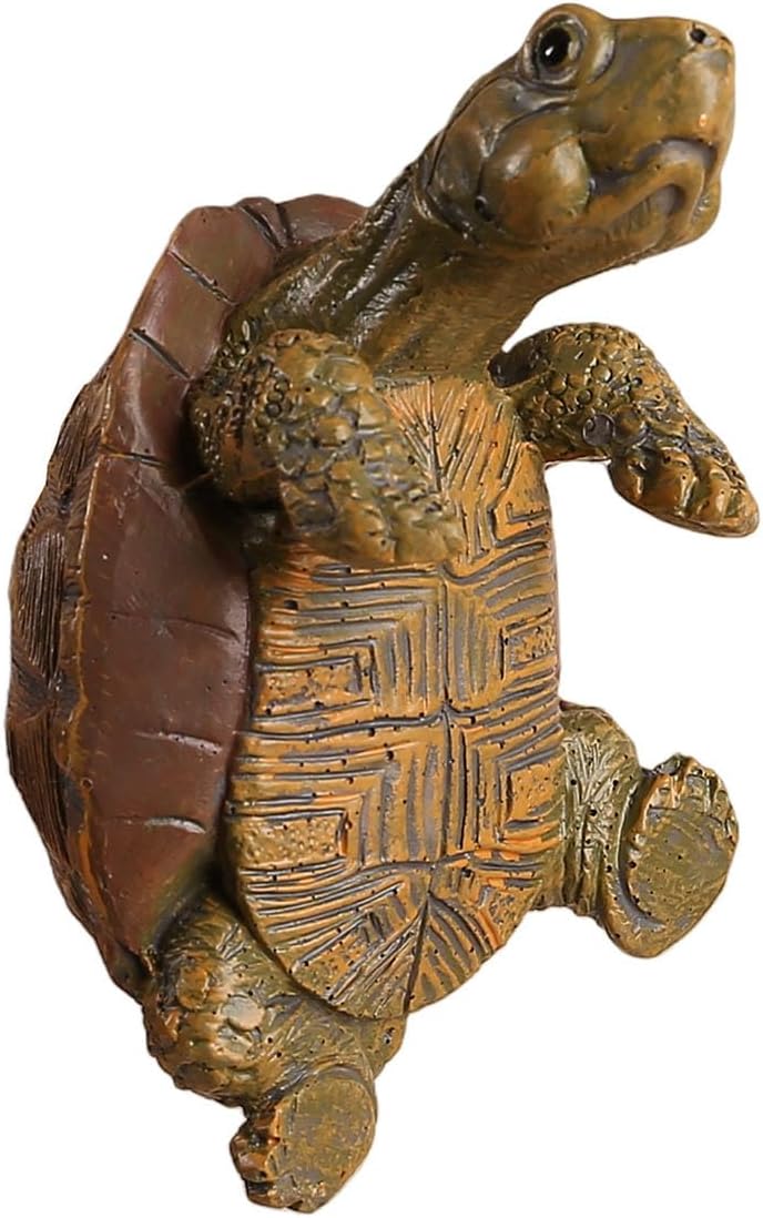 Banax Turtle Flower Pot Hanger, Resin Turtle Figurine, Cute Animal Hanging Resin Turtles Decor