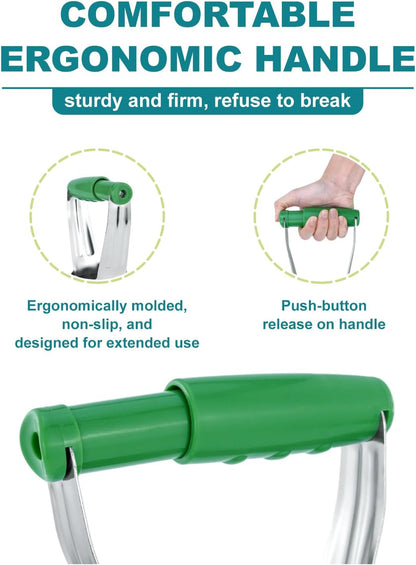 Bulb Planter Tool with Release Button&4Inch Measurements Tulip Planting Tool Bulb Transplanter Bulb