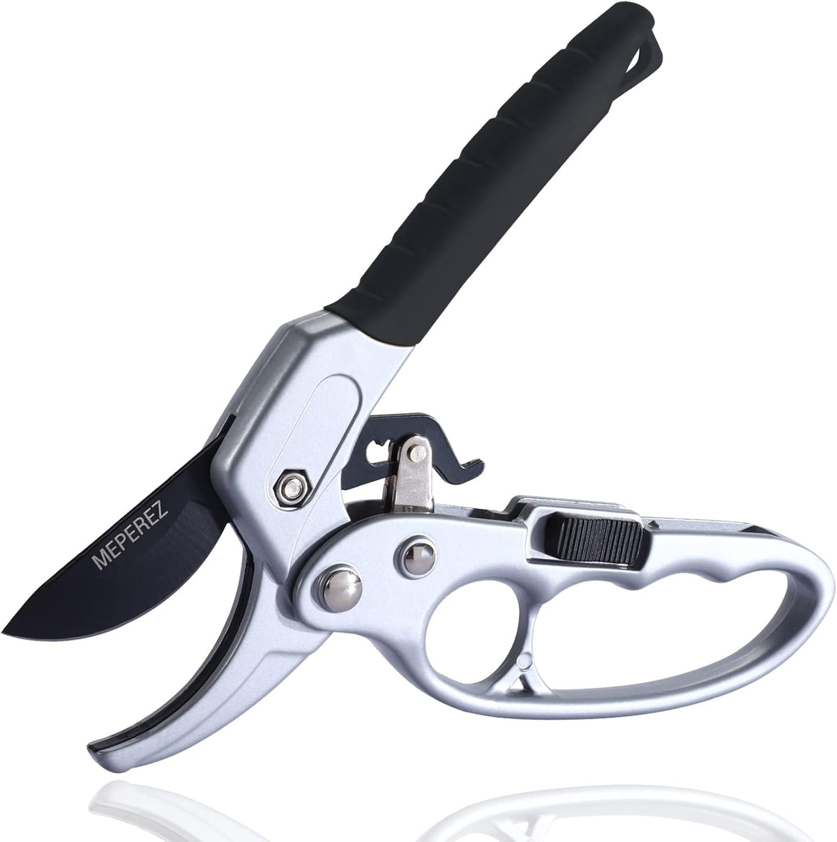 Ultra Sharp Germany Steel Pruning Shears - Cuts 3X Easier, Weak Hand Arthritis Snips