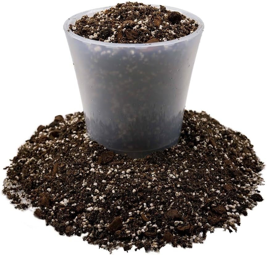 Gardenera Premium Dahlia Potting Soil Mix - Ideal for Growing Vibrant and Healthy Dahlias - 4 Quart