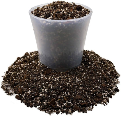Gardenera Premium Dahlia Potting Soil Mix - Ideal for Growing Vibrant and Healthy Dahlias - 4 Quart