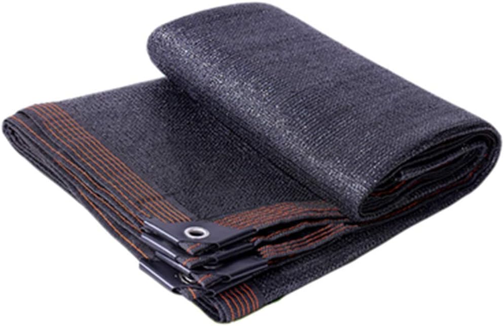 winemana 70% Black Shade Cloth, 10 x 20 FT Durable Mesh Tarp with Grommets, Resistant Garden Sun