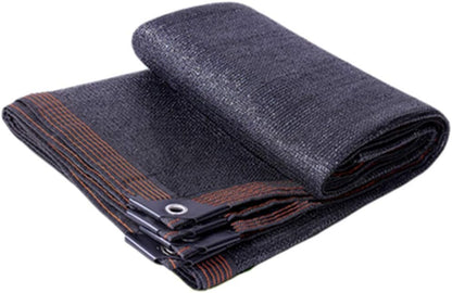 winemana 70% Black Shade Cloth, 10 x 20 FT Durable Mesh Tarp with Grommets, Resistant Garden Sun