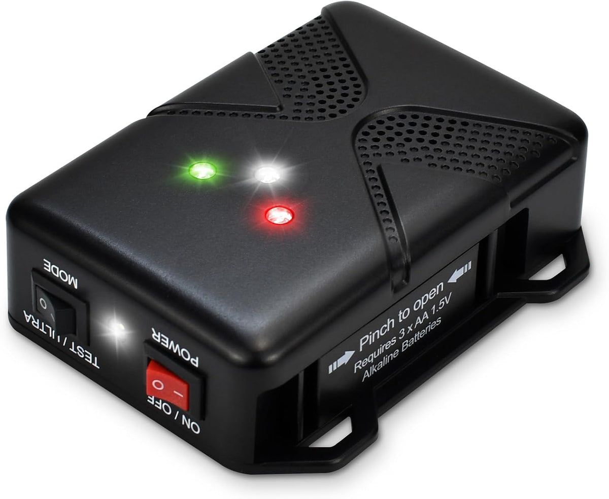 Ultrasonic Rodent Repellent for Car Engine – Battery Powered Under Hood Mouse Repeller with