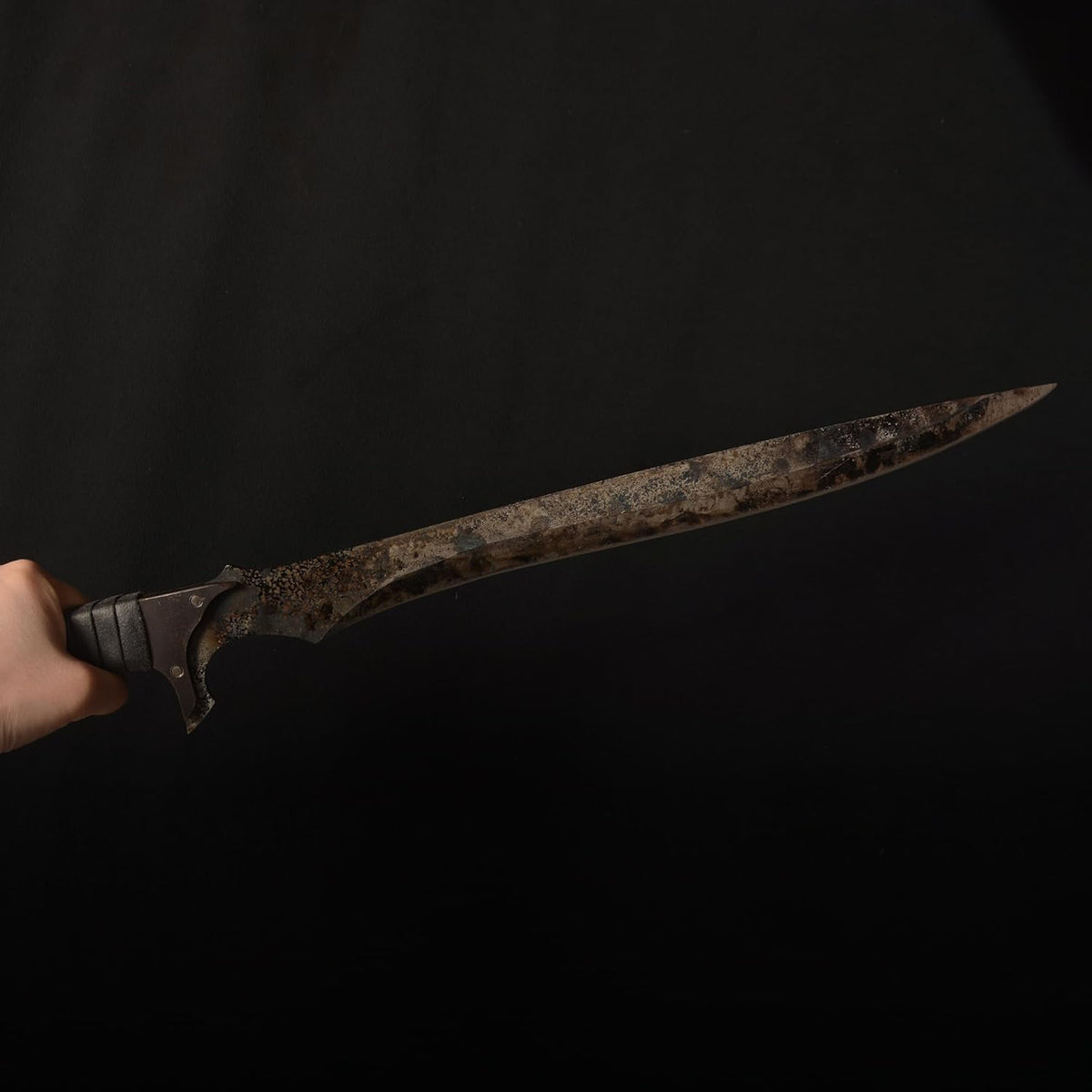 SV Handmade cast Manganese Steel Chopping Blade Sword, Full Tang, Outdoor, Hunting, Camping