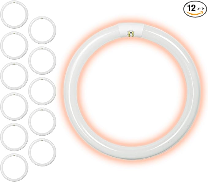 GoodBulb 32-Watt 12 Inch T9 Fluorescent Circline Light Bulb 3000K Soft White G10q Base High Output