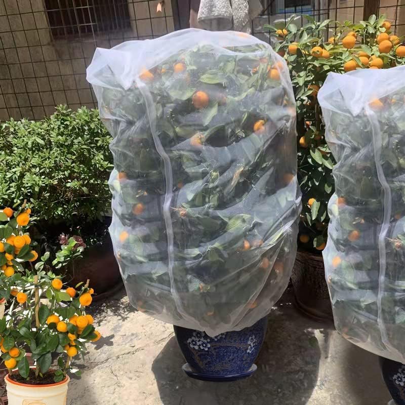 Agfabric Bird Netting 26" Hx30 W Garden Netting Insect Pest Barrier,Plant Cover Fruit Tree Netting