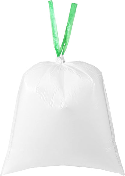 TYPLASTICS 300 Count 13 Gallon Tall Kitchen Drawstring Trash Bags, GRS Compliant, Eco-Friendly