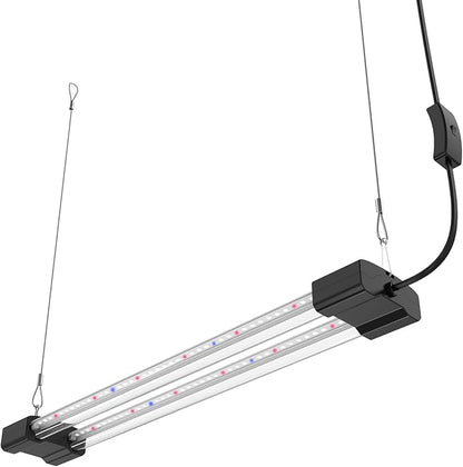 DYMOND BoostGro LED Seed Starter Grow Light Full Spectrum Linkable 5000k Daylight + 660nm Red +