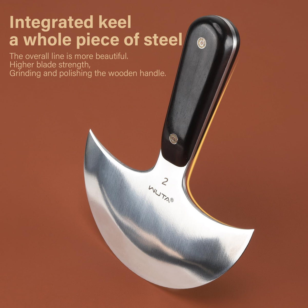 WUTA Leather Cutting Knife Ultra Sharp Round Head Craft Skiving Cutting Tools Round Leathercraft