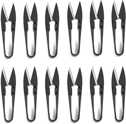JINJIAN Bonsai Pruning Scissors 12PCS - Small Pruner Shears Bud Leaves Trimmer Garden Shears for
