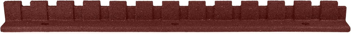 Playsafer L-Shaped Flexible Rubber Castle Edger for Lawns Landscaping and Playgrounds | Easy No Dig