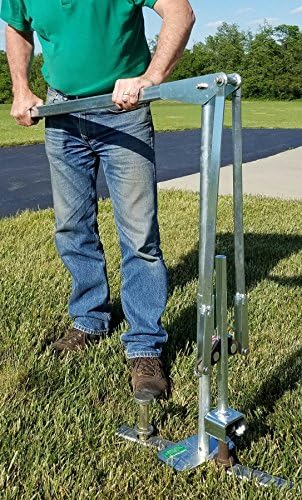 JackJaw 402 Heavy Duty Tent Stake Puller Tool - Effortlessly Remove Tent Stakes and Heavy Metal