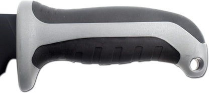 Snake Eye Machete with Heavy Duty Construction-Ergonomic Non-Slip Handle and Belt Sheath for