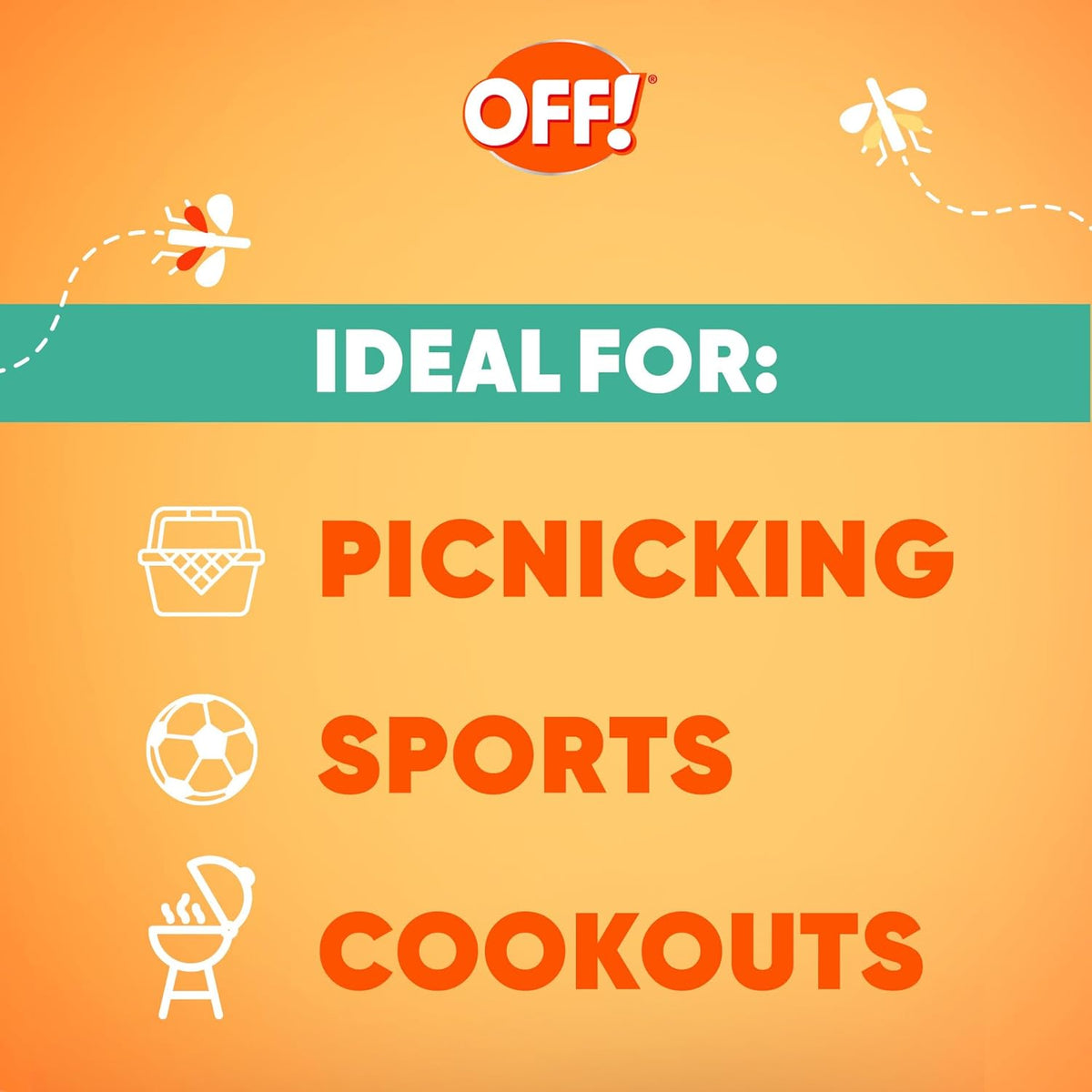 OFF! Family Care Insect & Mosquito Repellent, Bug Spray Containing 15% DEET, Protects Against