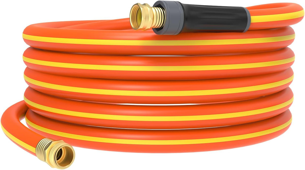 Garden Hose 25ft x 5/8",Short Garden Water Hose Heavy Duty,Flexible,Lightweight Hybrid Hose with