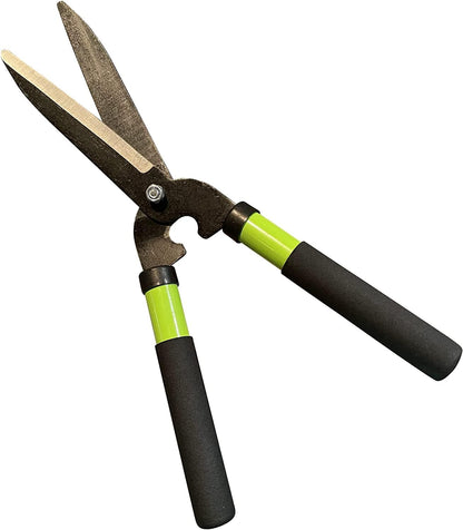 GARDEN GURU Hedge Shears Clippers for Trimming & Shaping Borders, Boxwood, Decorative Shrubs