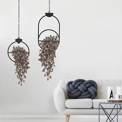 DILATATA Fake Hanging Plants Artificial Hanging Plants 22" Faux Wandering Jew Hangings Leaves Plant