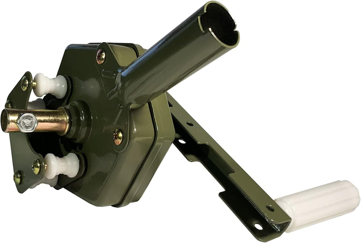 UYGALAXY Greenhouse Sidewall Manual Film Roll up Hand Crank Winch for Greenhouse Ventilation