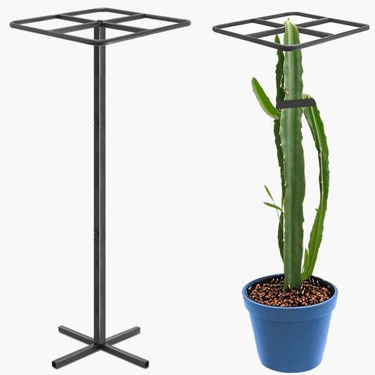 Metal Dragon Fruit Trellis，Adjustable Dragon Fruit Plant Trellis for Vertical Gardening and