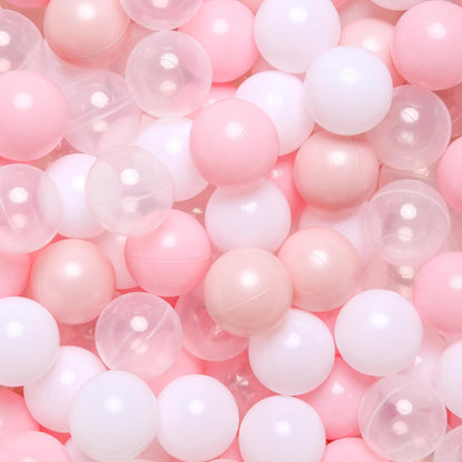 TRENDPLAY Plastic Balls for Ball Pits - Hollow Balls- Safe and Exciting Playtime - Perfect for Baby