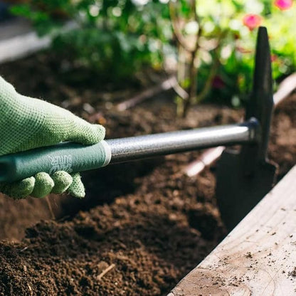 Yard Butler Terra Garden Hand Tools - Weeding Hand Tiller Tool for Efficient Gardening - Weed