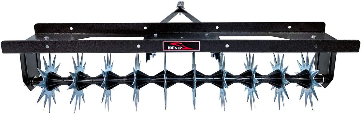 Brinly SA2-40BH-P2 40" Tow Behind Spike Aerator with Double Tow Bar