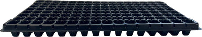 128 Cell Seedling Plastic Nursery Trays, 10 Pack, Thick Durable Germination Plug Trays, 1280 Cells