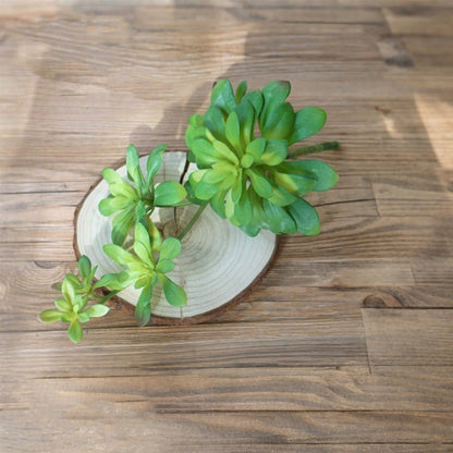 2pcs Artificial Succulent Plants, Realistic Large Fake Succulents, Artificial Hanging Ornaments for