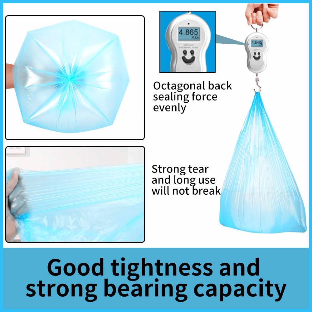 Small Trash Bags 240 Count Garbage Bags SWIHELP Waste Basket Liners for Bathroom, Kitchen,Bedroom