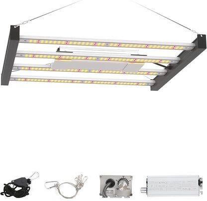CANAGROW CG1200 LED Grow Light for Indoor Plants 2x2ft Coverage with High Yield Diodes, Sunlike