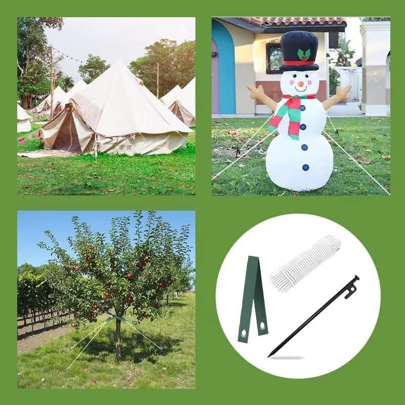 Heavy Duty Steel Tree Stake Kits Tree Stakes and Supports for Leaning Trees Tree Staking and
