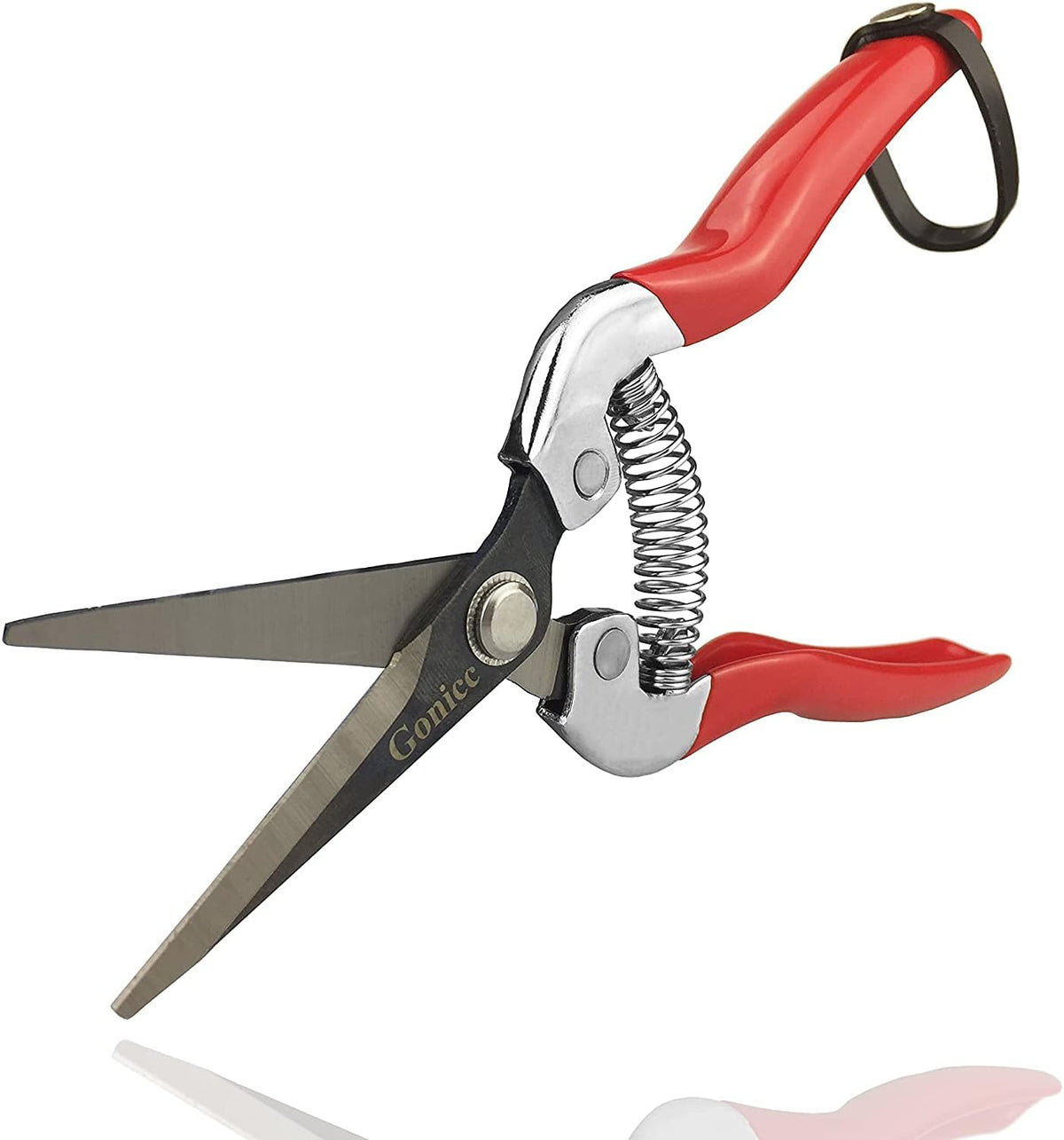 gonicc Professional Micro-Tip Pruning Snip (GPPS-1008), Small Garden Hand Pruner & shears For