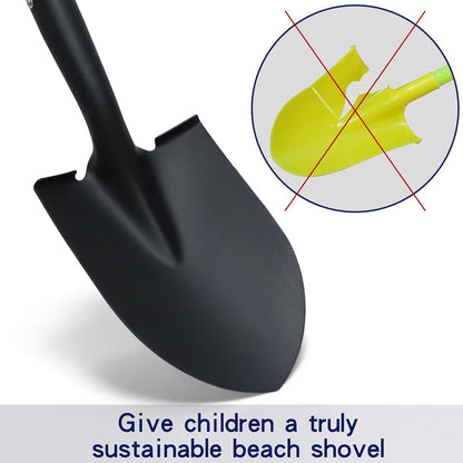 WIKER Kids Shovel,Small Shovels for Digging,Beach Shovels for Kids Heavy Duty,28 Inches,Short