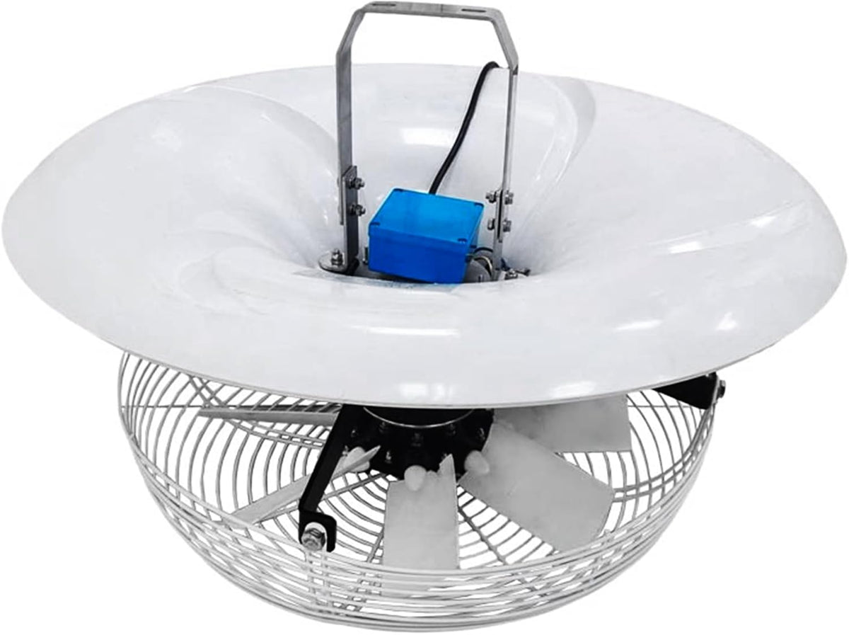 Vertical Ventilation Airflow Fan - Greenhouse Axial Circulation VF500-FloFan 120 Volt