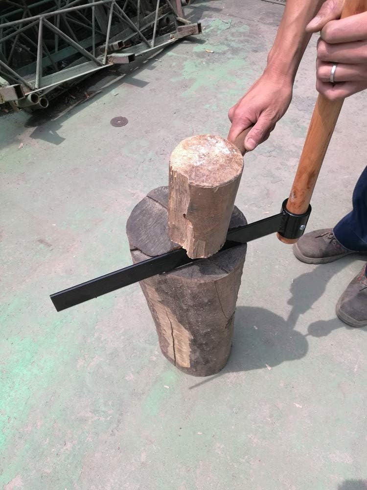 Shingle Froe Tool and Kindling Axe for Splitting Firewood,15in Premium Forged Blade Shingle Froe